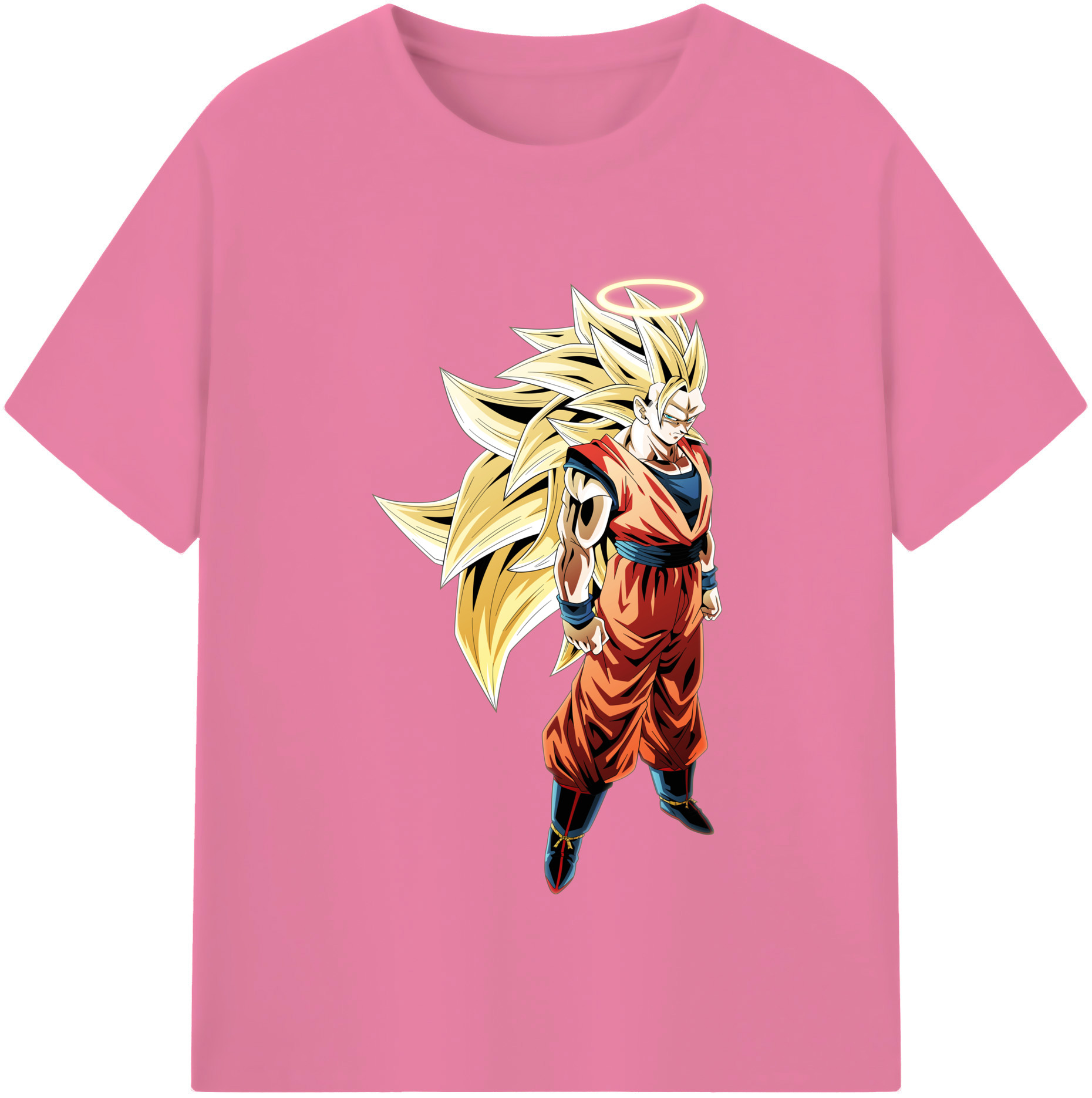 （画像用） ドラゴンボール 孫悟空（そん ごくう）Son Goku カカロット DRAGON BALL Kakarotto 綿100％半袖Tシャツ（フロントプリント）